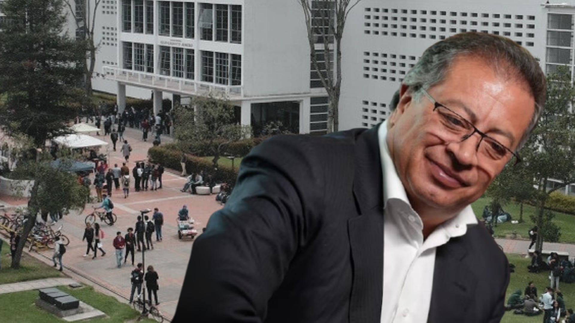 El presidente defendió la ampliación del acceso a la formación de alto nivel como parte de su política para reducir brechas sociales en educación. - crédito Colprensa - Presidencia