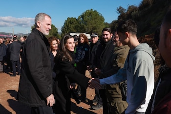 Los reyes Felipe y Letizia