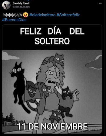 Meme día del soltero