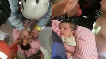 Un bebé de 18 días sobrevivió más de 30 horas bajo los escombros tras el terremoto en La Guaira: “A la madre la la daban por muerta”