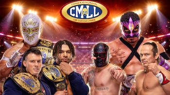 Don Callis Family invade la Arena México y amenaza a Místico y a ‘JetSpeed’ con quitarles los Campeonatos de Tríos de AEW