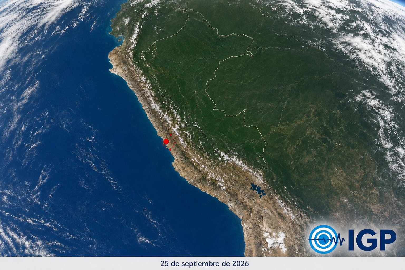 Temblor hoy en Perú EN VIVO: últimos sismos, epicentro y reporte del IGP del 25 de septiembre de 2026