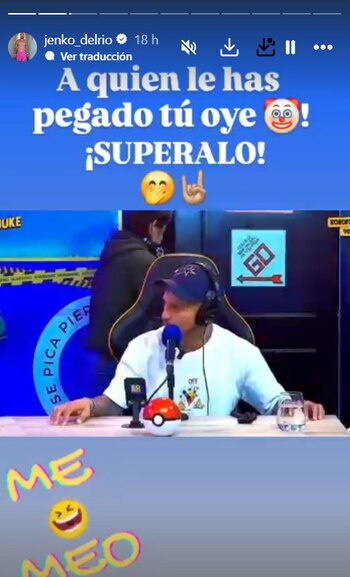 Jenko Del Río contradice a Nico Ponce.