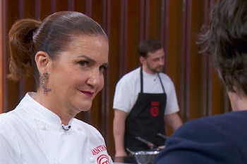 Samantha Vallejo-Nágera, en 'MasterChef' (RTVE)