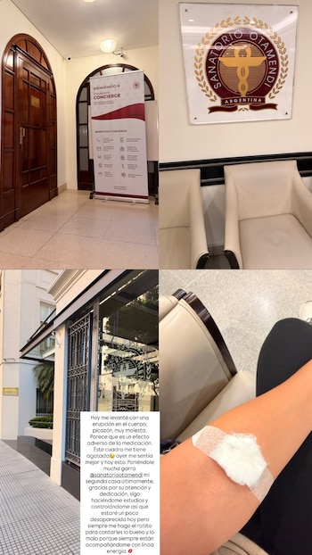 La aparición de una erupción y picazón inesperada obliga a Floppy Tesouro a regresar al Sanatorio Otamendi para controles médicos