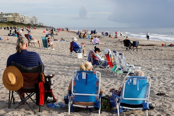 Esta playa presenta riesgos constantes