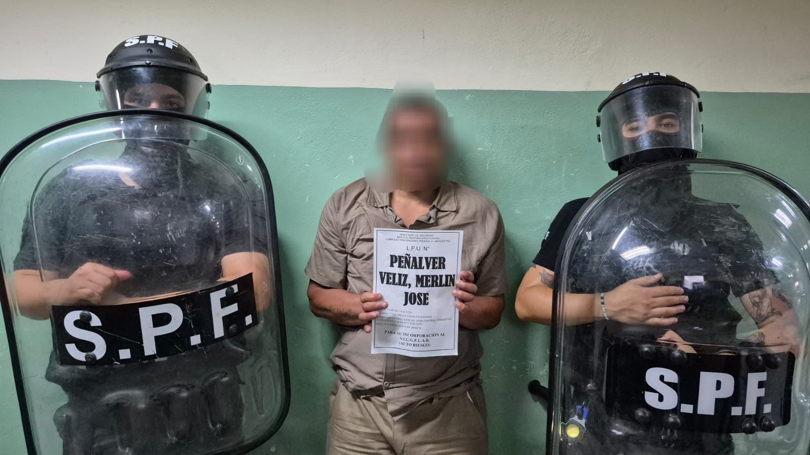 El sospechoso venezolano aislado por orden del Ministerio de Seguridad