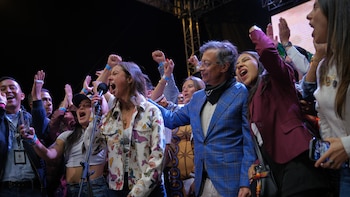 Antonella Petro se robó el show en el último evento público de su papá Gustavo Petro: “Fue nuestro presidente”