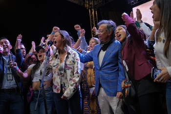 El último acto público del presidente Gustavo Petro se realizó en Soacha, municipio cercano a Bogotá - crédito Presidencia de Colombia