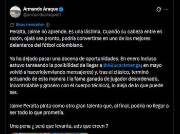 -crédito @armandoaraque11/X