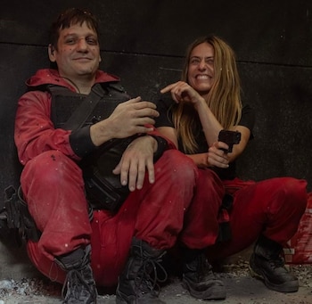 Itziar Ituño junto a Rodrigo