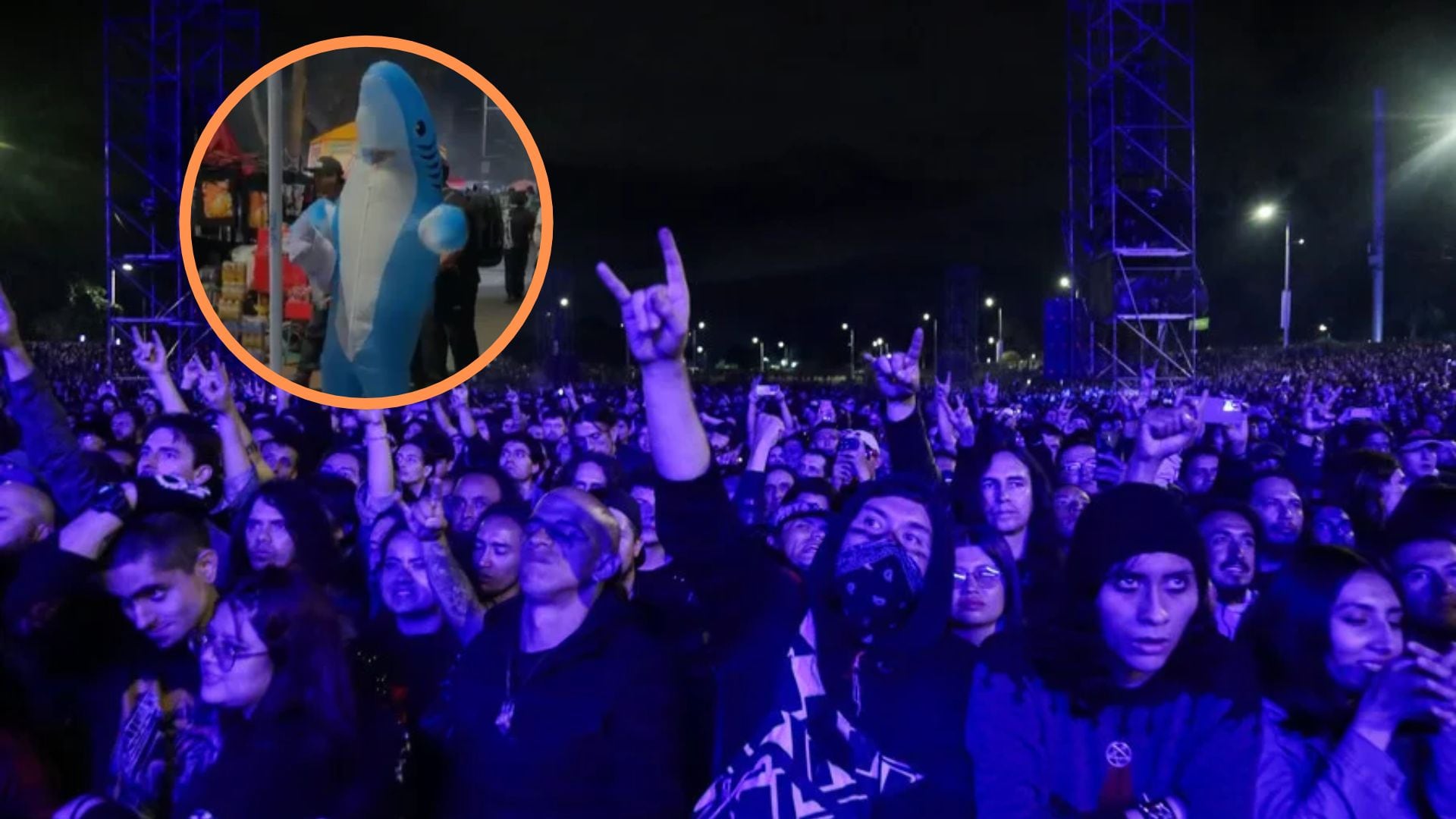 Los asistentes se encontraron con escenas que los cautivaron y no solo en la música, sino por aquellos que se caracterizaron como algún personaje - Catalina Olaya / Colprensa