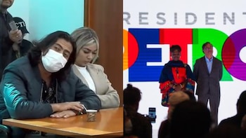 El hijo del presidente estaba