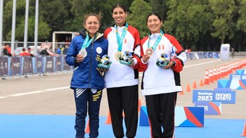 Kimberly García y Evelyn Inga