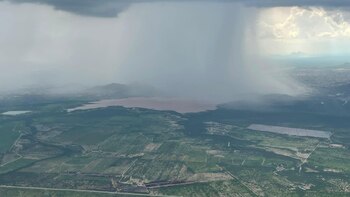 Lluvias en el este, sur