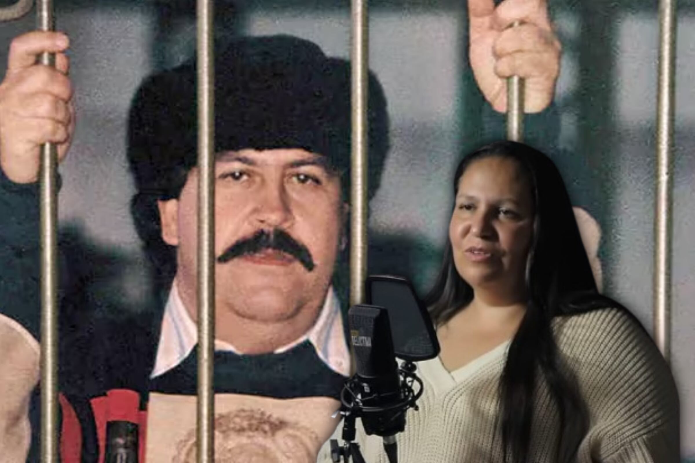 Laura Escobar, sobrina del temido capo Pablo Escobar, fue la gran motivación de Paula Restrepo para escribir sus memorias - crédito Colprensa/@Conductadelictiva/YouTube