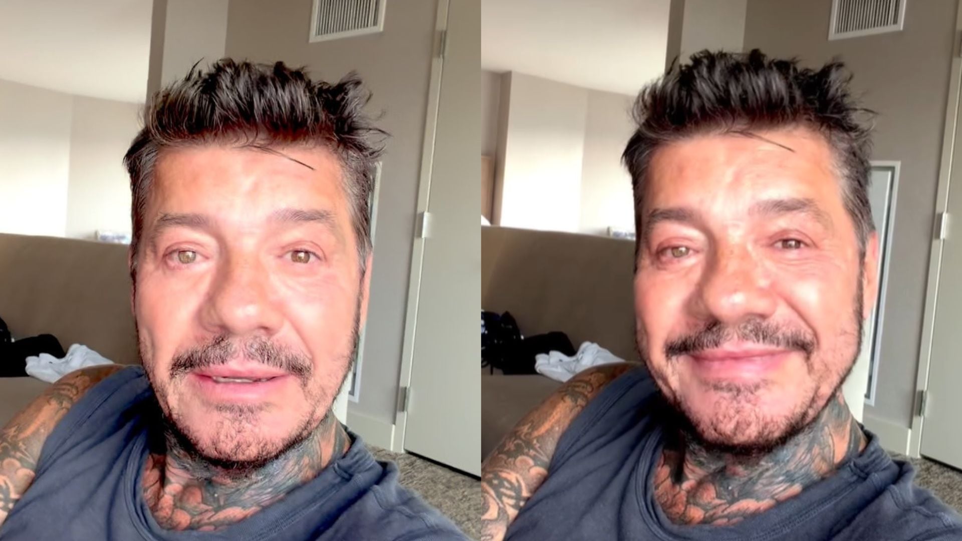Las lágrimas de Marcelo Tinelli antes de la final: “Me pegó el llanto como a todos los argentinos”