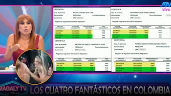 Magaly Medina expone viaje secreto