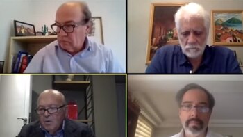 Los cuatro expertos que participaron