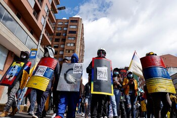 Integrantes de la primera línea