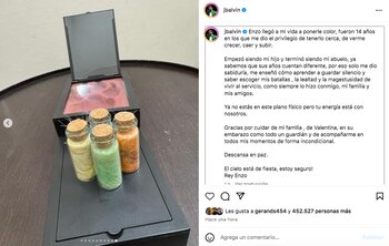 Mensaje de despedida de J