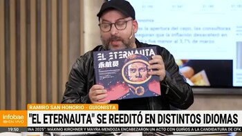 Ramiro San Honorio muestra un