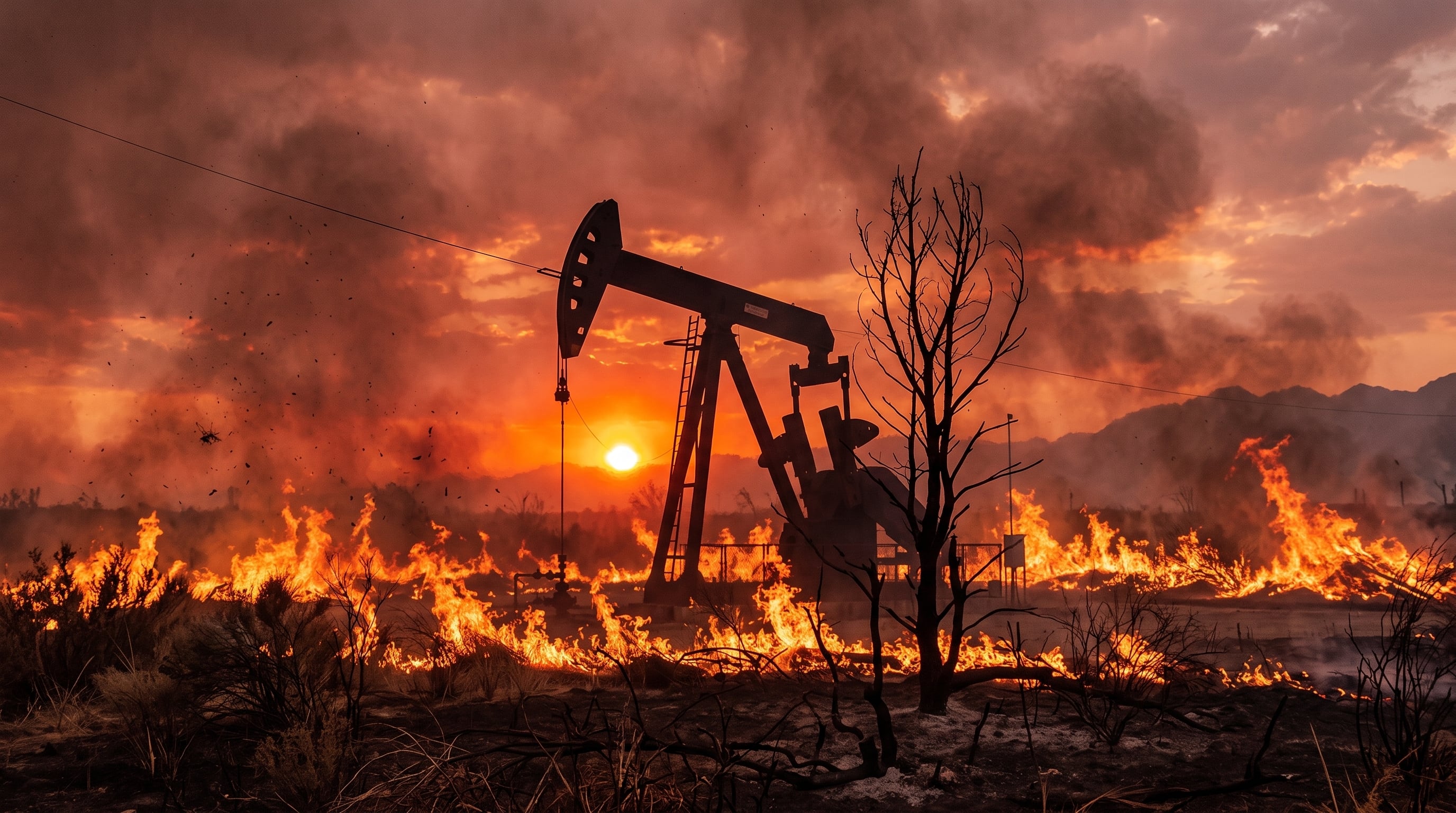 El congresista informó que, en Tolima, la empresa Cementos San Marcos está pidiendo un título minero para poder levantar la restricción de reserva campesina y ejercer allí la minería. Allí hay registro de incendios - crédito Imagen Ilustrativa Infobae/VisualesIA ScribNews