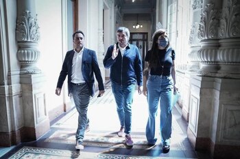 Daniela Vilar junto a Máximo