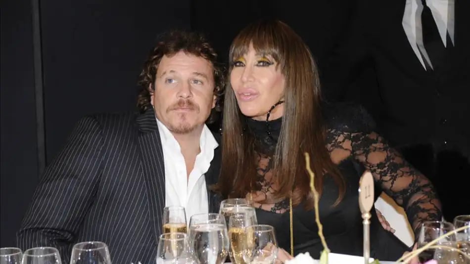 Bruno Spinetto y Moria Casán se llevaban casi treinta años de diferencia. Estuvieron juntos dos años, entre 2009 y 2011
