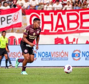 Edison Flores tiene 2 asistencias en 4 partidos jugados con Universitario en el Torneo Clausura. - créditos: Liga 1
