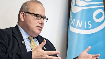 Máximo Torero economista jefe de la FAO. Créditos: Carlos Díaz/Infobae Perú