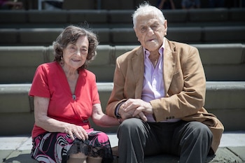 Elena y Antonio se conocieron en una milonga, el baile los unió para toda la vida, ya llevan nueve años de casados