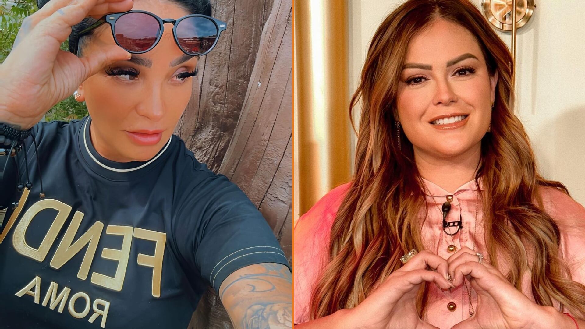 Licona acusó a Echeverría de tener una actitud “grosera, nefasta y manipuladora” en el programa, según declaraciones a TVNotas (@wandersloveroficial)