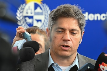 El gobernador de la provincia de Buenos Aires, Axel Kicillof