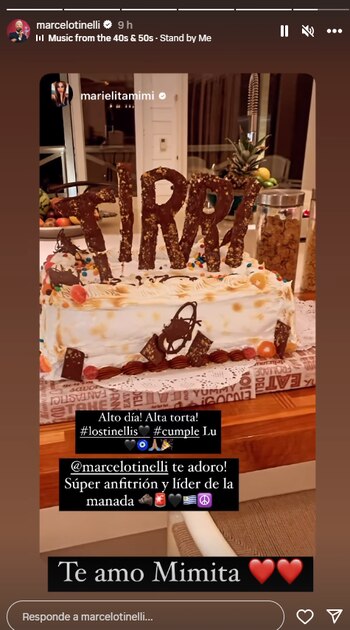 La torta de cumpleaños de