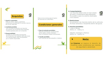 Estos son los requisitos para el ingreso de mascotas en el Metro de Medellín - crédito Metro de Medellín