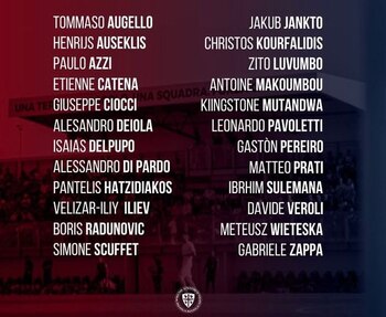 Gianluca Lapadula no aparece en