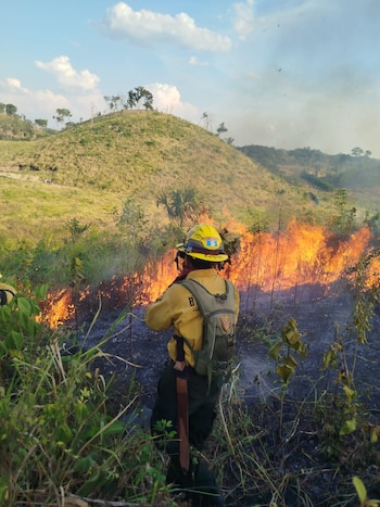 Guatemala registra 21 incendios forestales activos