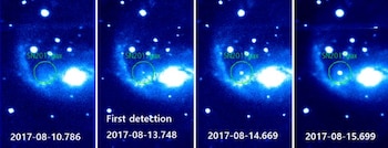 La aparición de la Supernova