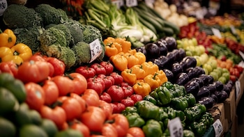 Las verduras de hoja y