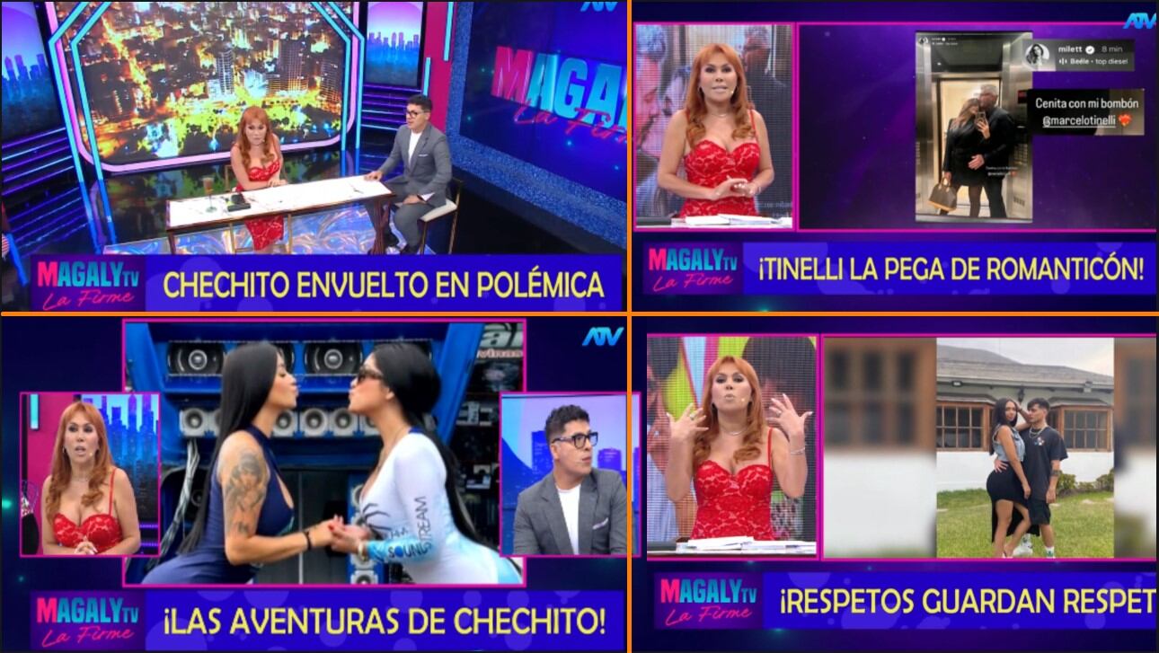 Infobae Perú / Captura TV - Magaly TV La Firme