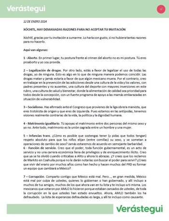 Con un comunicado, el famoso