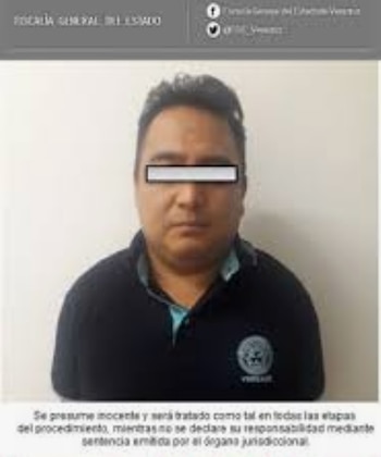 Ricardo "N",fue detenido y acusado