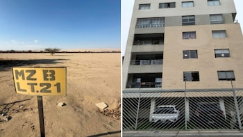 Fotos de terrenos y estacionamientos y viviendas rematadas por Sunat