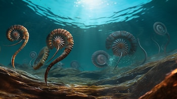 Los amonoideos es la especialidad