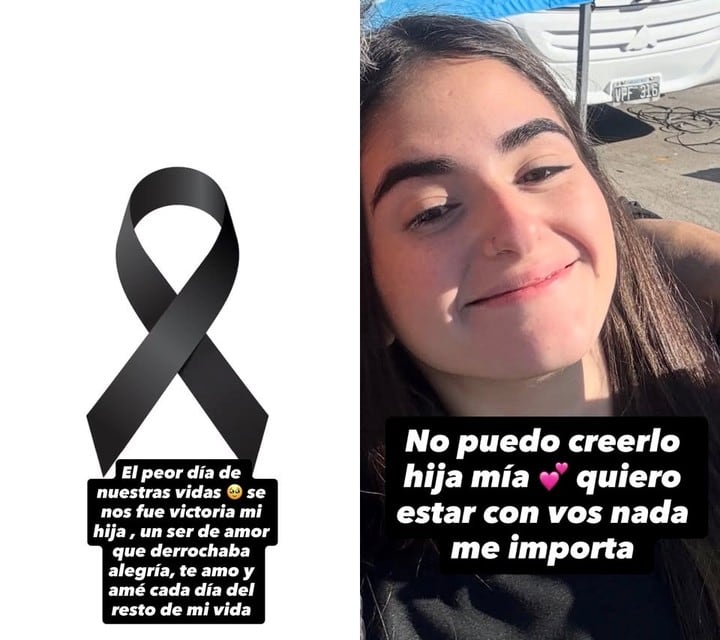 Los mensajes de despedida que compartió el padre Victoria a través de sus redes sociales