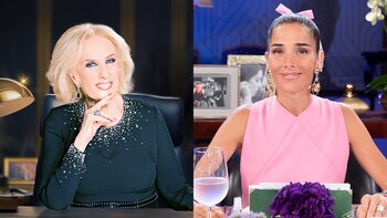 Mirtha Legrand y Juana Viale