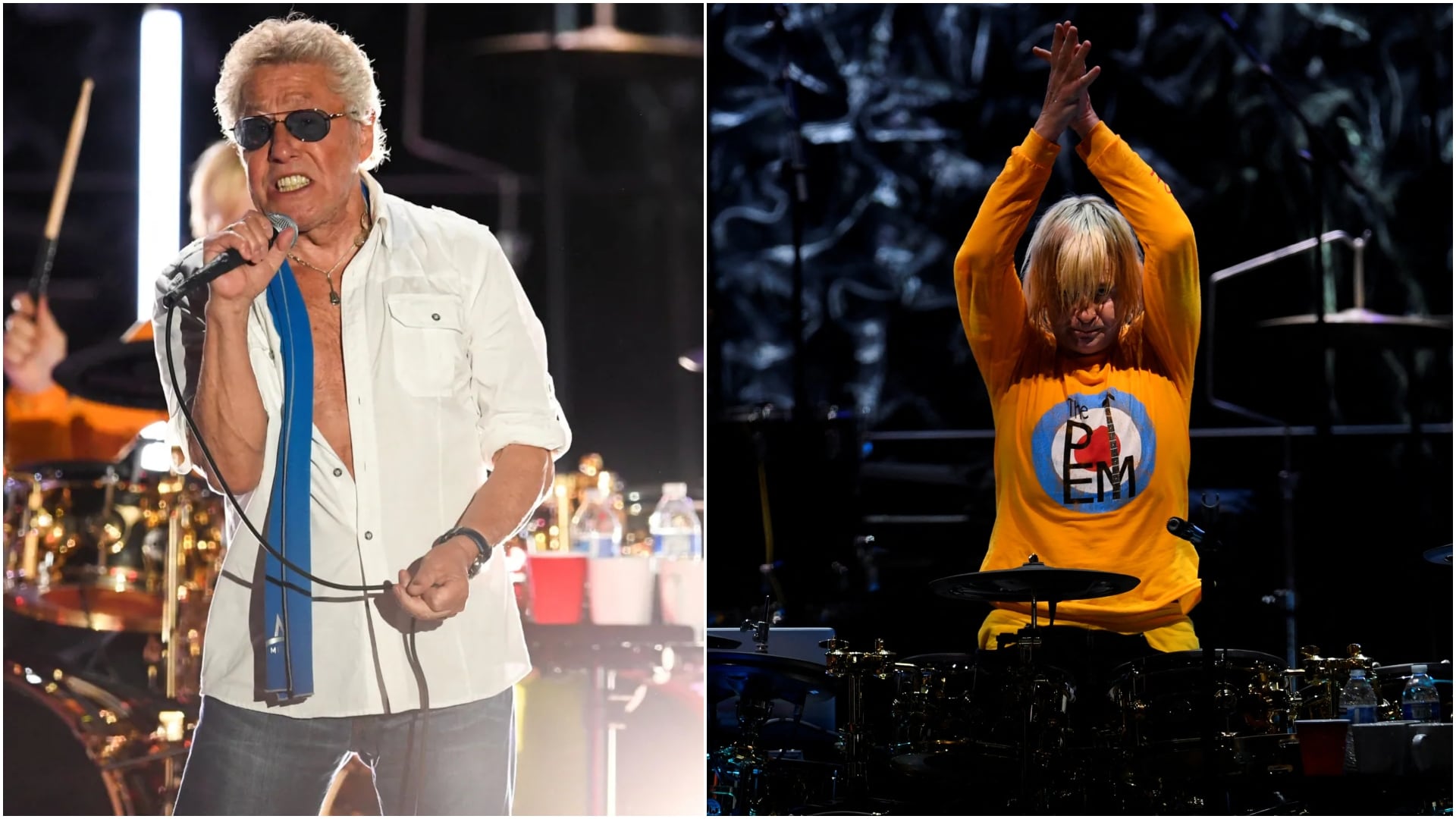 Zak Starkey y Roger Daltrey tuvieron un malentendido que llevó al despido del baterista de The Who. (Créditos: REUTERS / Gaelen Morse).