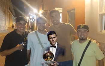 Rodri fue visto en el Centro Histórico de Cartagena- crédito X