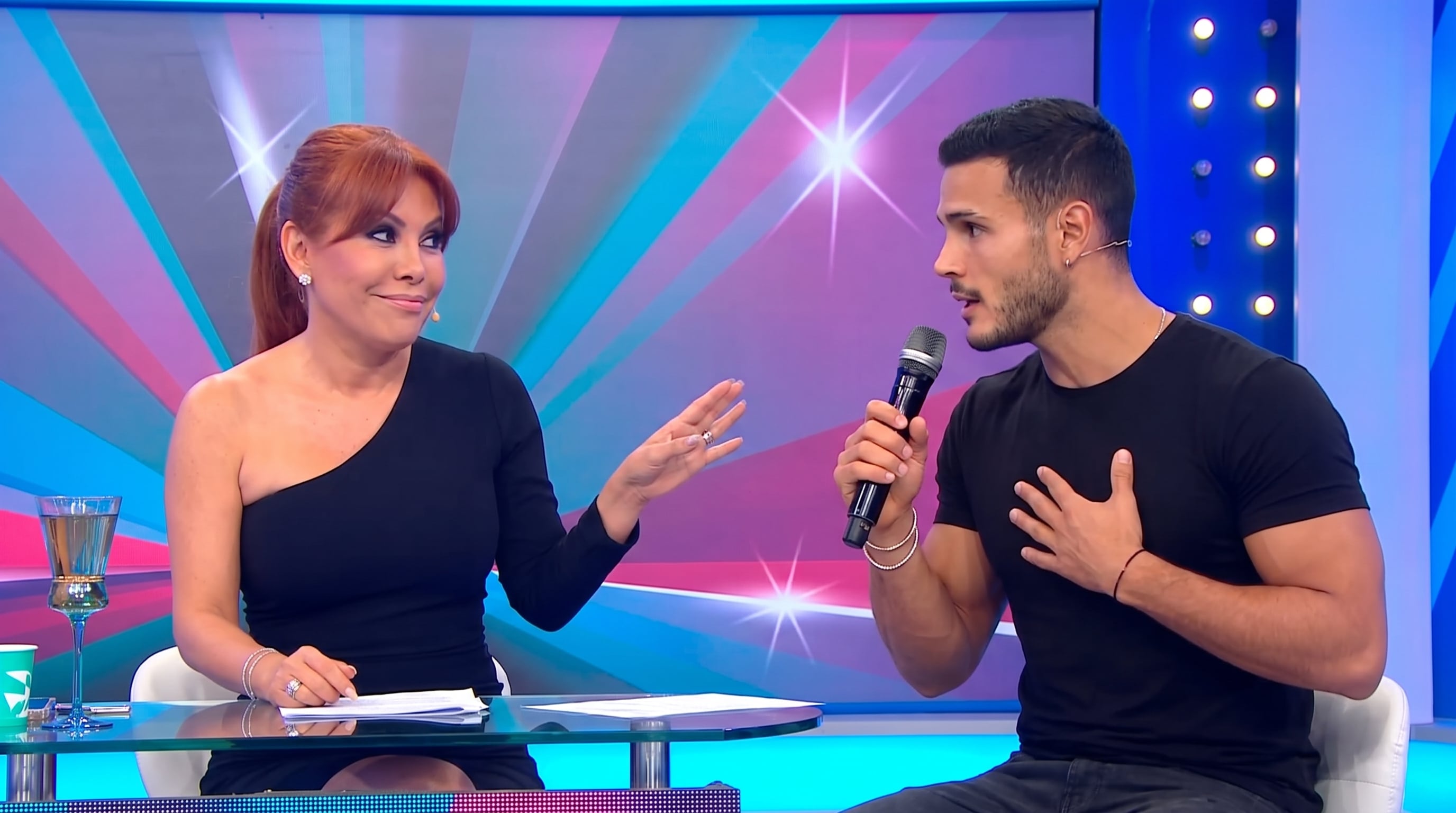 Magaly Medina ironiza con Mario Irivarren por ‘invitarse’ solo a su set: “¿Quién lo llamó? Solo si contarás toda la verdad del yate”